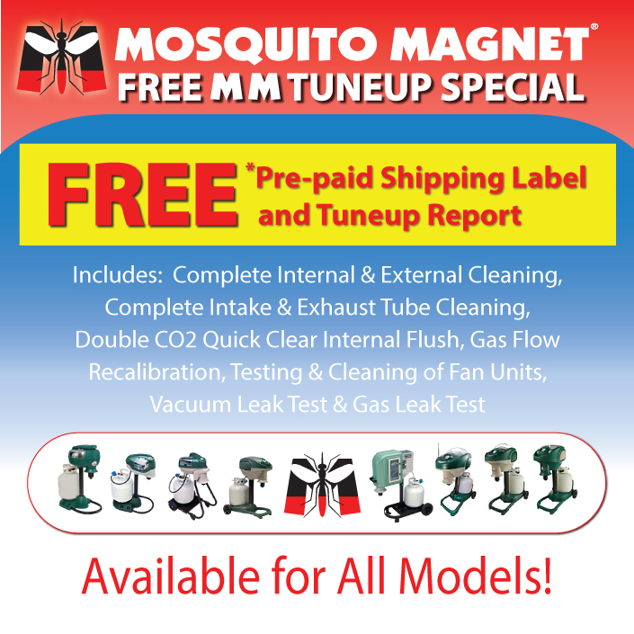Tempel sammentrækning letvægt Mosquito Magnet Repair